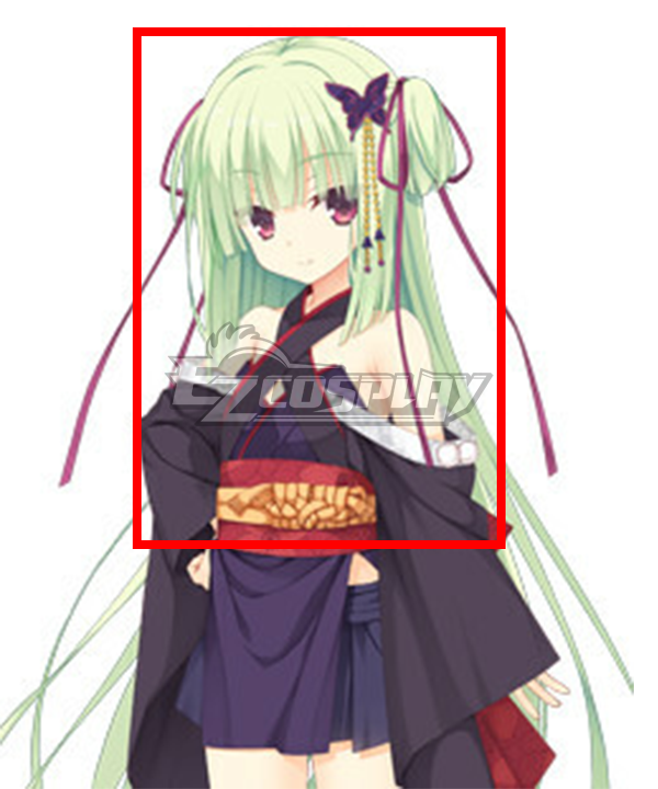 Senren*Banka Murasame Green Cosplay Wig