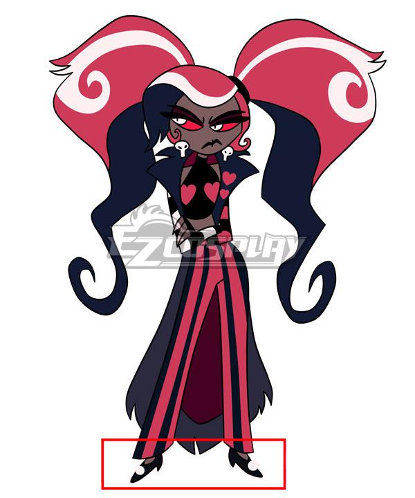Hazbin Hotel Velvette Black Cosplay Shoes