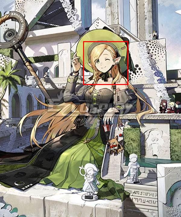 Arknights x Delicious in Dungeon Marcille Golden Cosplay Wig