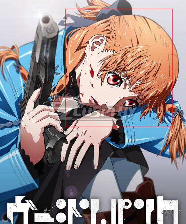 Virgin Punk Anime Ubu Orange Cosplay Wig