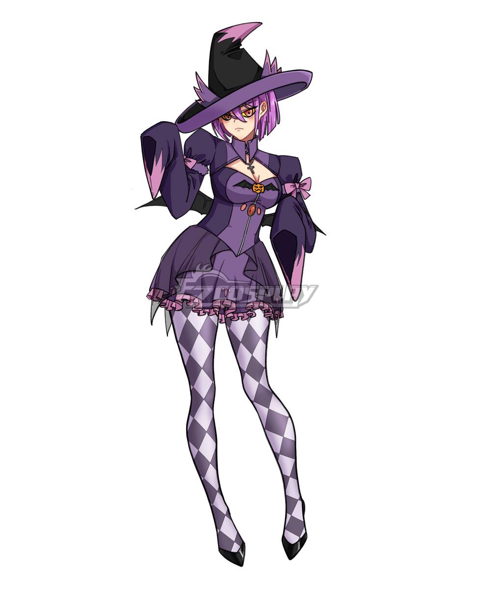 Ezcosplay Original Derivative PM Halloween Gothic Witch Ghost Mismagius Cosplay Costume