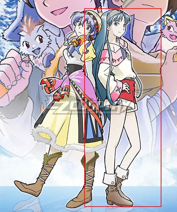 Lunar Remastered Collection Lucia Cosplay Costume