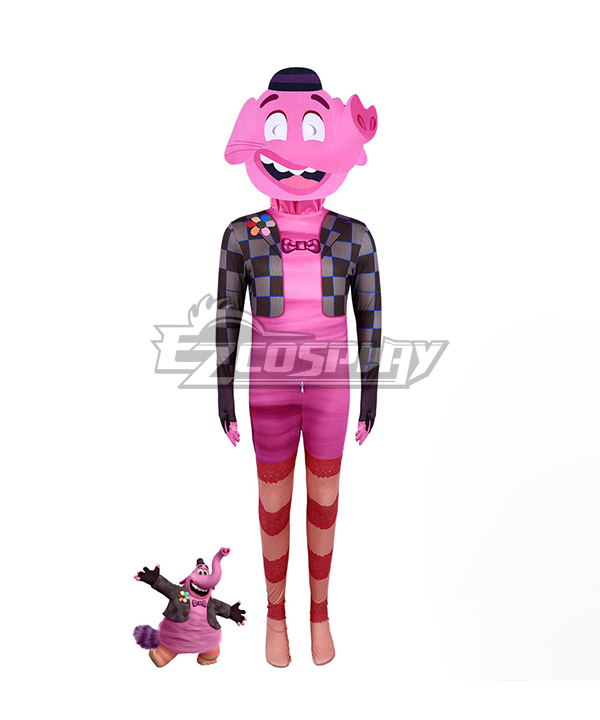 Kids Size Inside Out 2 Bing Bong Cosplay Costume