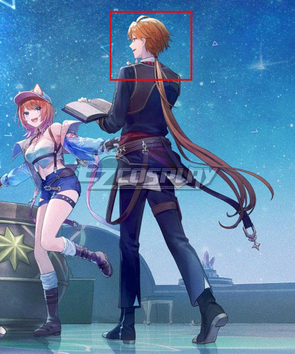 Atelier Resleriana: The Red Alchemist & the White Guardian Male Brown Cosplay Wig