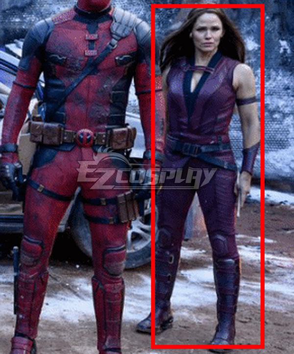 Marvel Deadpool 3 Wolverine and Deadpool Elektra Cosplay Costume