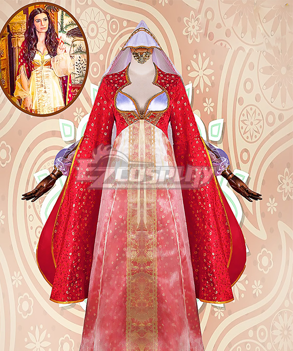 Disney 2019 Movie ALADDIN Princess Jasmine Halloween Cosplay Costume
