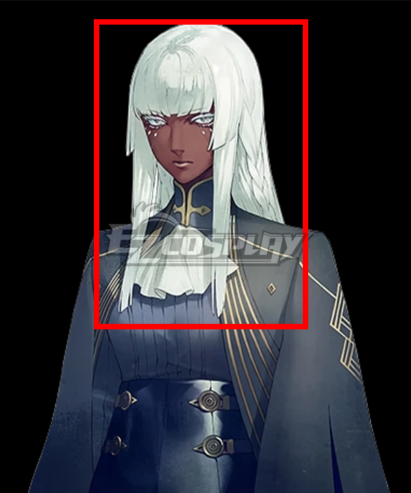 Metaphor: ReFantazio Brigitta Lycaon White Cosplay Wig