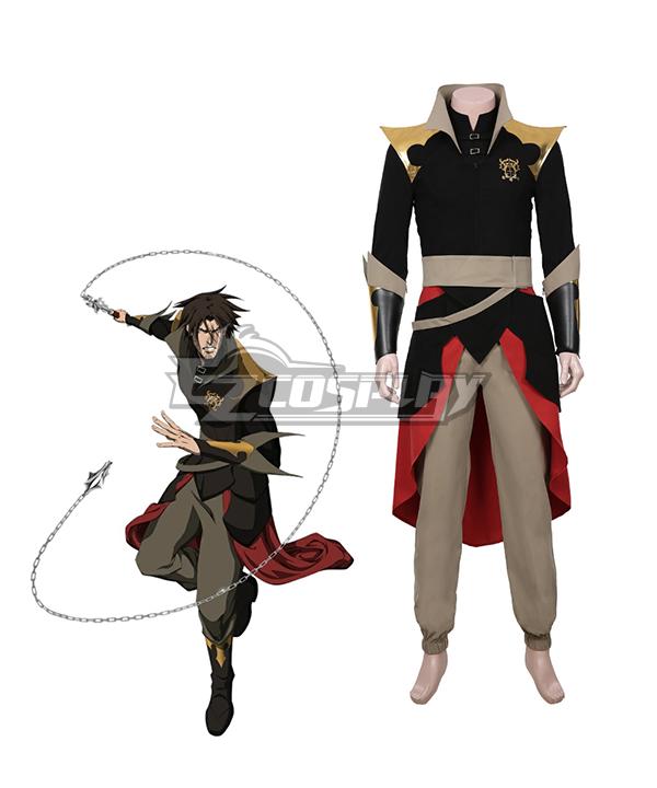 Castlevania Season 3 Netflix 2020 Anime Trevor Belmont Halloween Special Szie Cosplay Costume