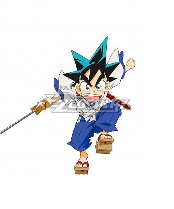 Shin Samurai-den Yaiba Yaiba Kurogane Cosplay Costume