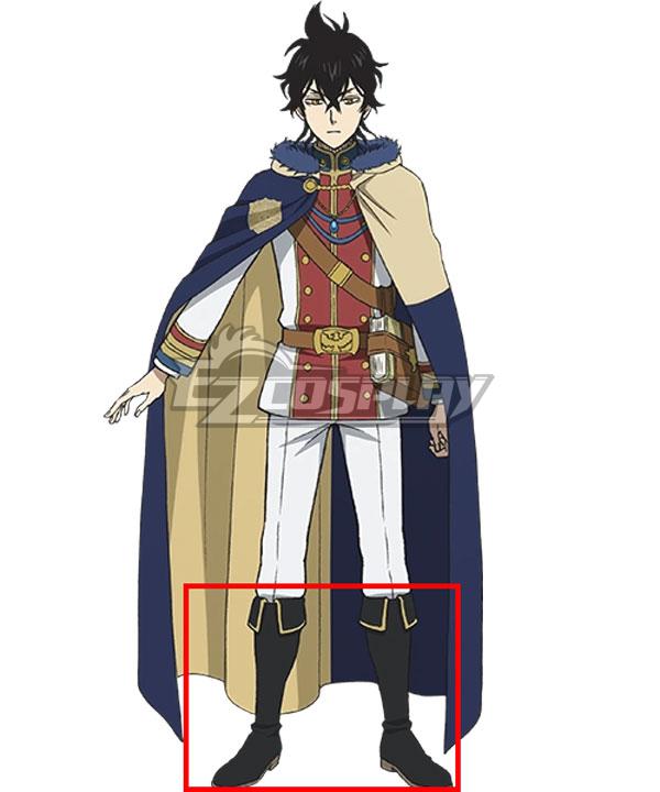 Black Clover: Sword of the Wizard King Yuno Grinberryall Shoes Cosplay Boots