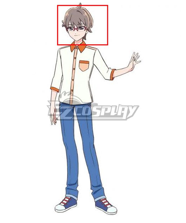Wonderful Precure Toyama Satoru Gray Cosplay Wig