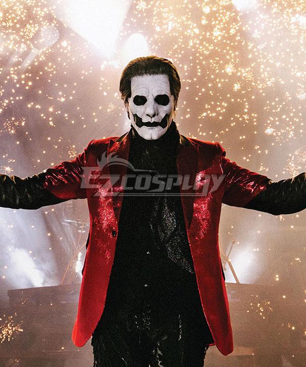 GHOST: Rite Here Rite Now (2024) Papa Nihil Red Suit Cosplay Costume