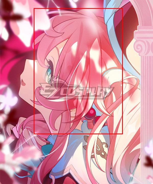 Honkai: Star Rail The Chrysos Heirs Hyacine Pink Cosplay Wig