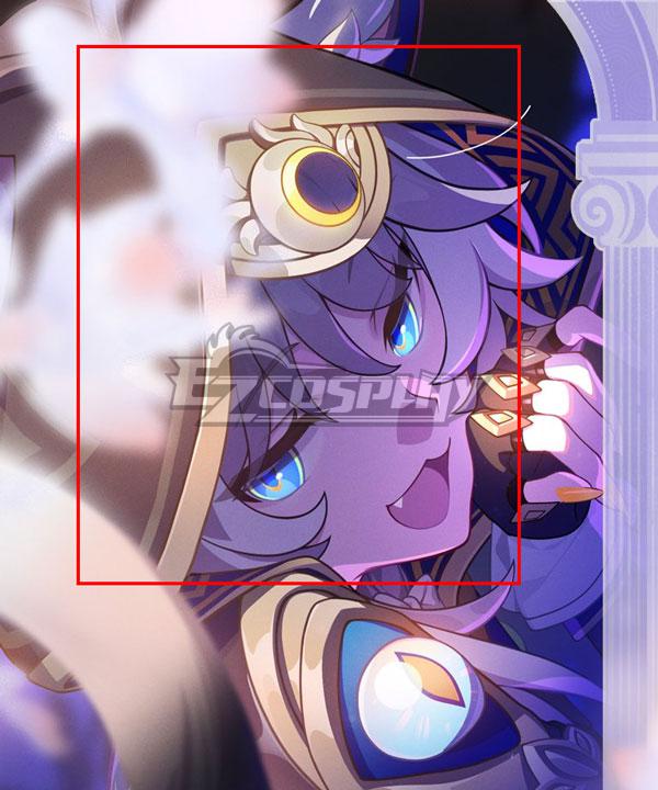 Honkai: Star Rail The Chrysos Heirs Cifera Purple Cosplay Wig