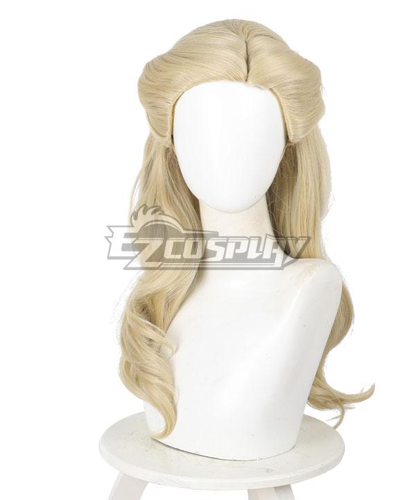 Wicked (2024) Glinda Golden Cosplay Wig