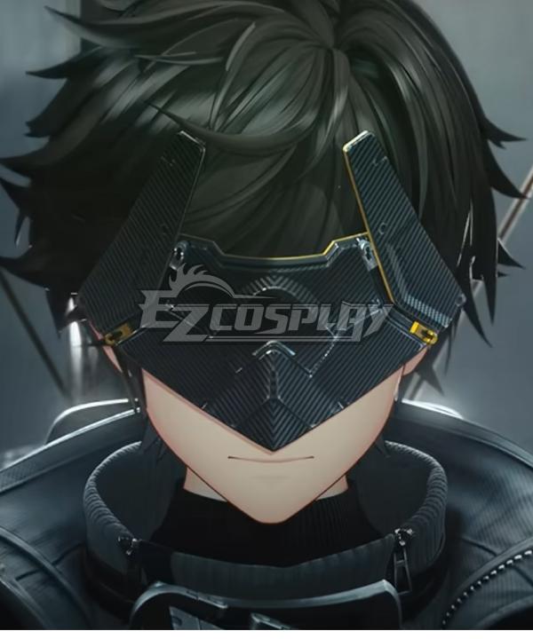 Arknights: Endfield Male Endministrator Black Cosplay Wig