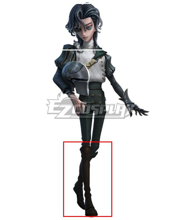 Identity Ⅴ Knight Richard Sterling Brown Shoes Cosplay Boots