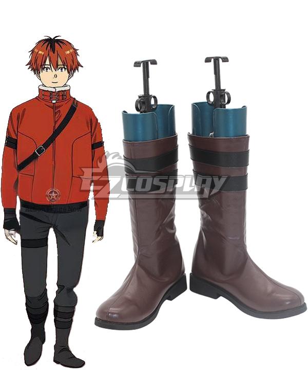 Frieren: Beyond Journey's End Stark Winter Brown Shoes Cosplay Boots
