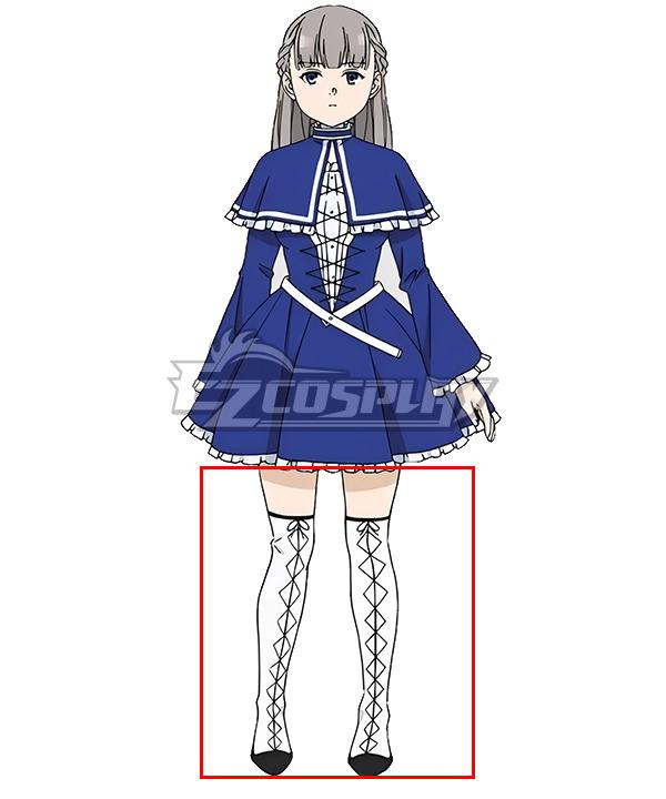 Frieren: Beyond Journey's End Lawine White Shoes Cosplay Boots