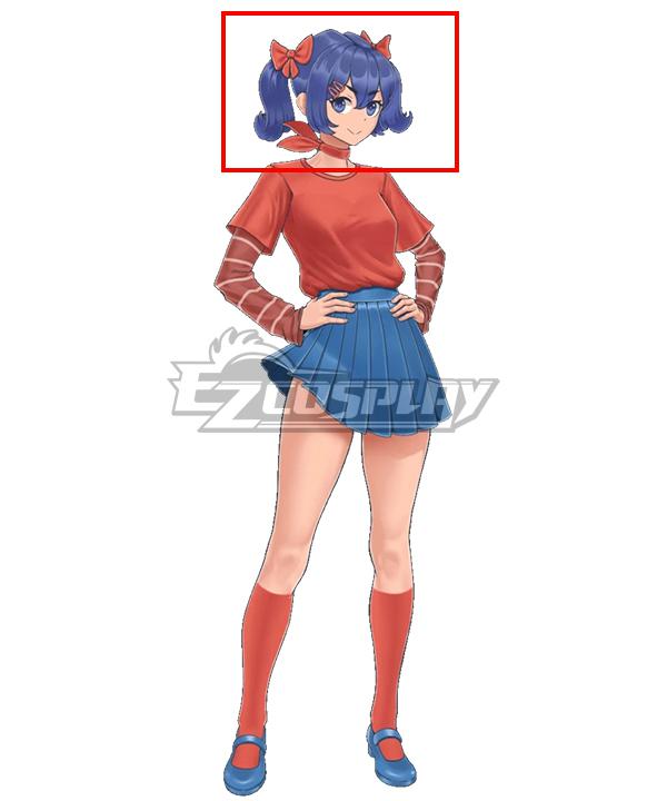 MiSide 2D Mita Blue Cosplay Wig