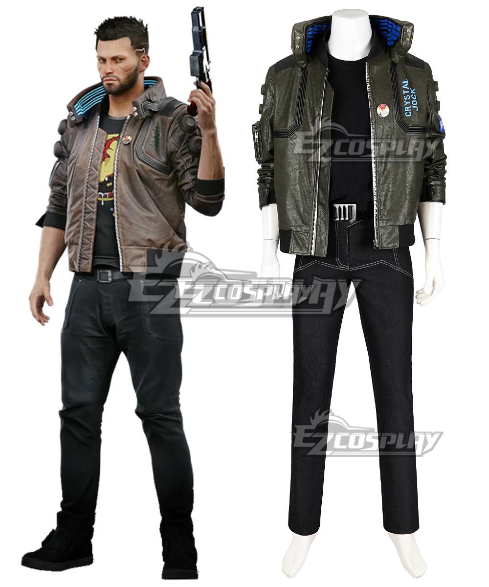 Cyberpunk 2077 Male Character Premium Edition Cosplay Costume