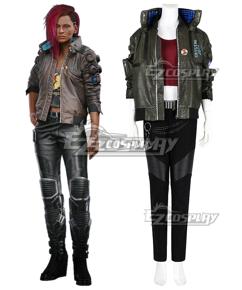 Cyberpunk 2077 Female Character Premium Edition Cosplay Costume