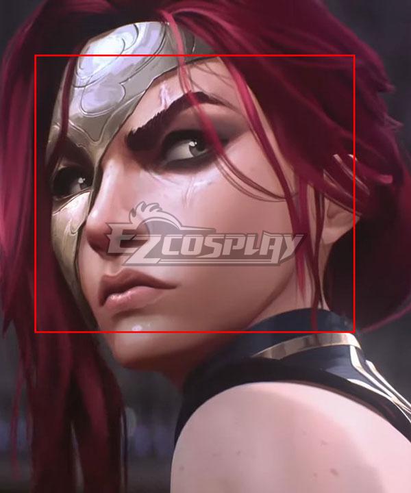League of Legends LOL Katarina Du Couteau Red Cosplay Wig