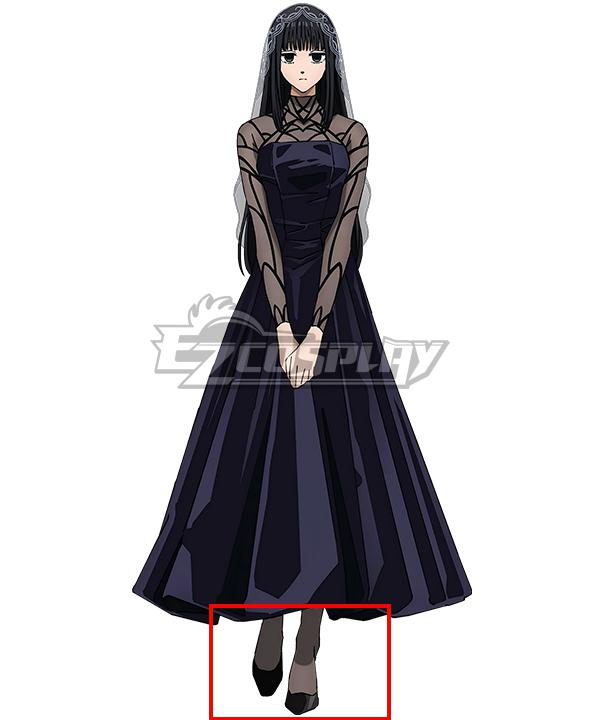 Sakamoto Days Hyo Osaragi Black Cosplay Shoes