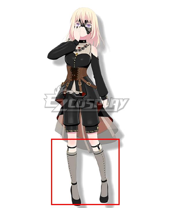 BanG Dream! Ave Mujica Misumi Uika Black Cosplay Shoes