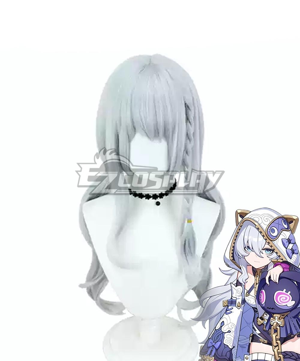 Honkai Impact 3rd Theresa Apocalypse Schicksal's Imperative Silver Cosplay Wig