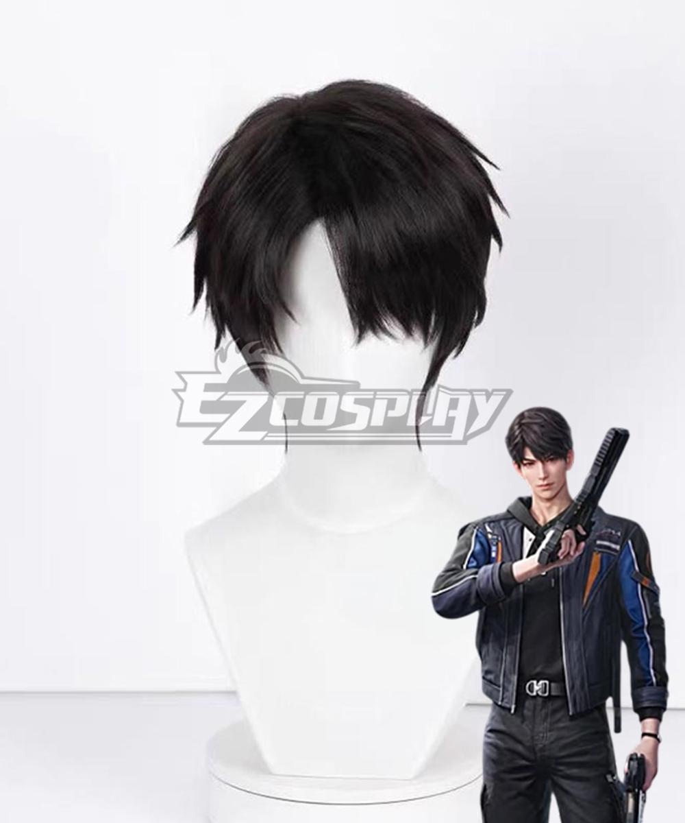 Love And Deepspace Caleb Black Cosplay Wig