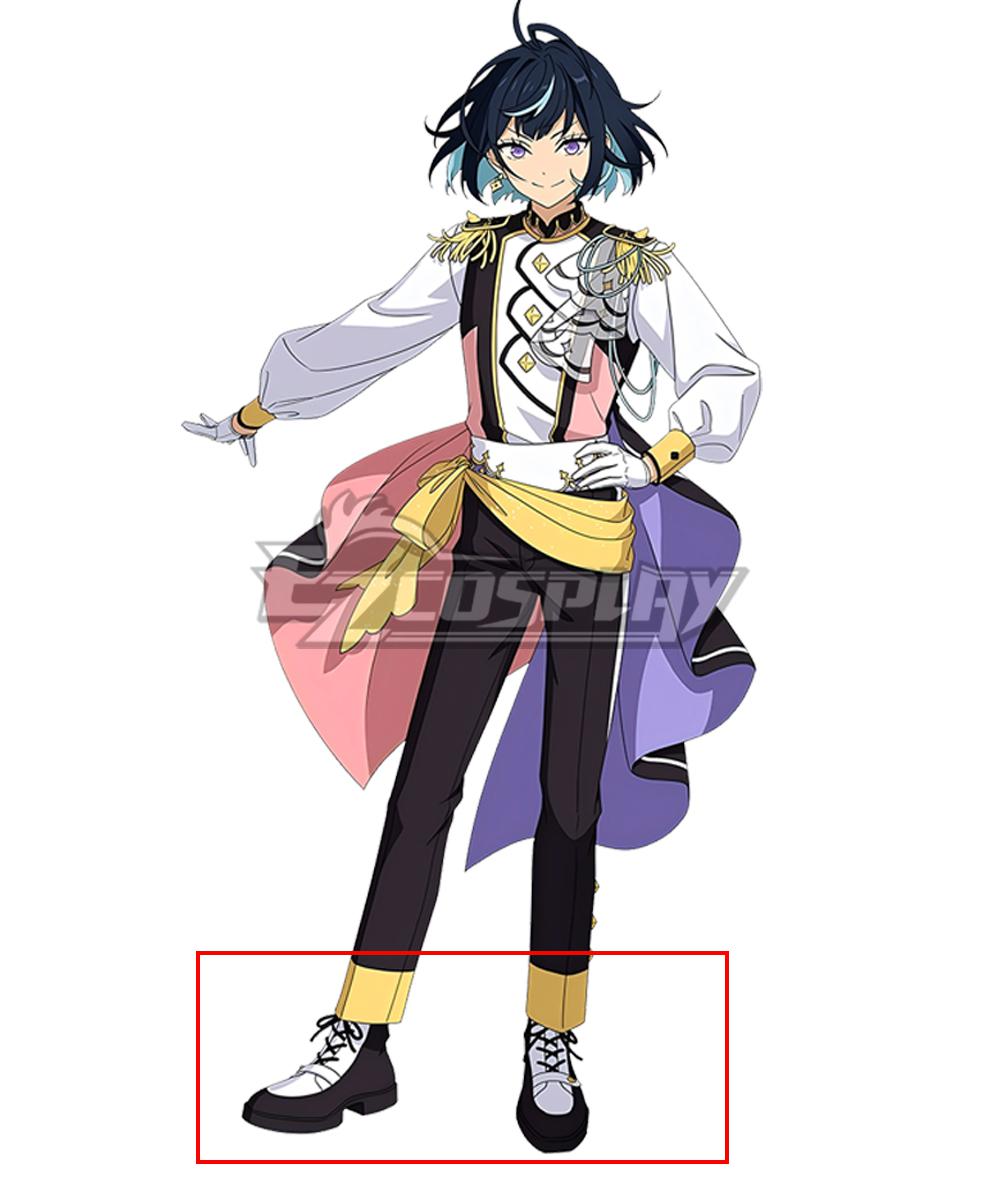 Ensemble Stars 2 Esupuri Team uniforms Sagiri Esu Black White Cosplay Shoes