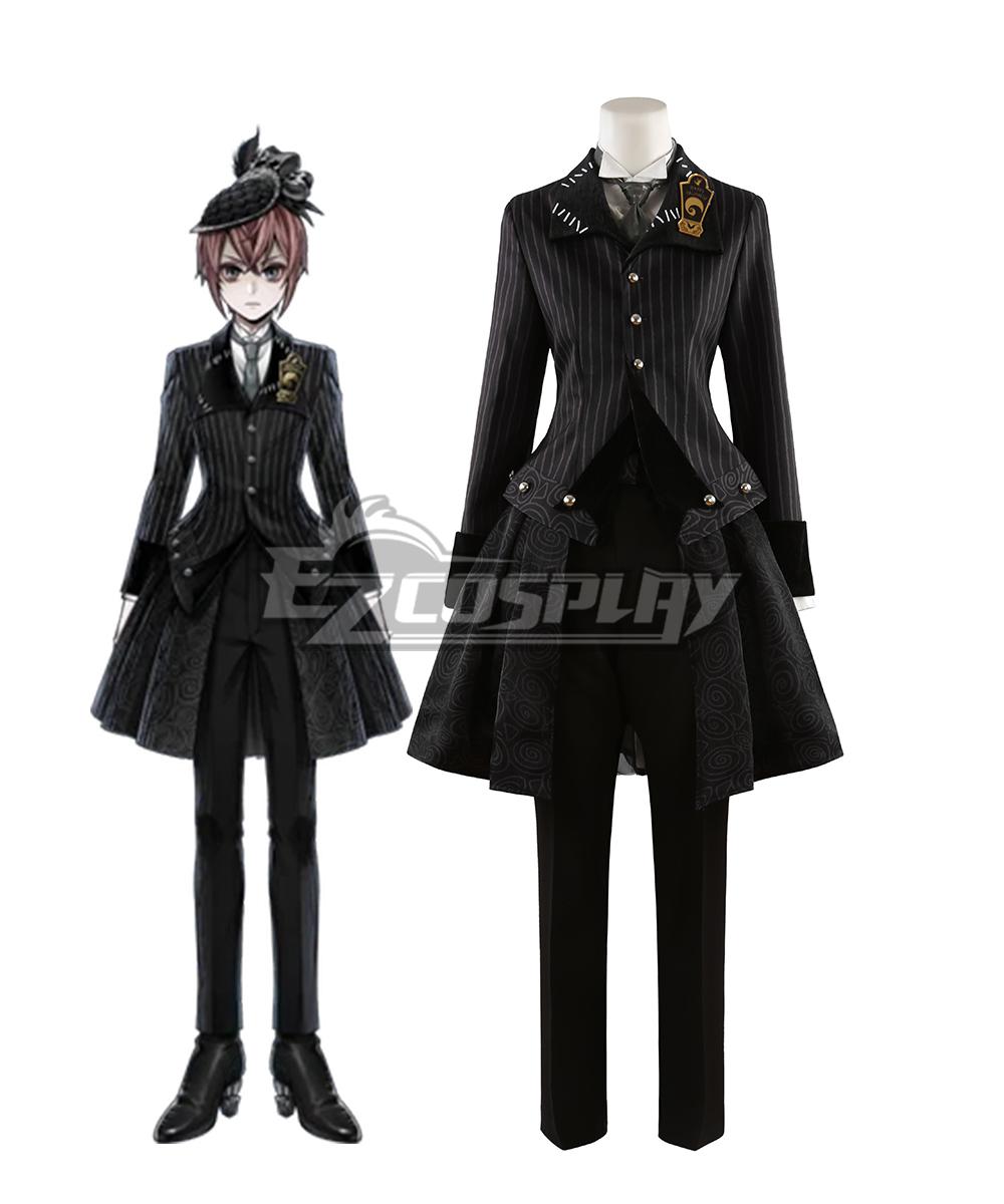Disney Twisted Wonderland Riddle Rosehearts Nightmare Suit Cosplay Costume