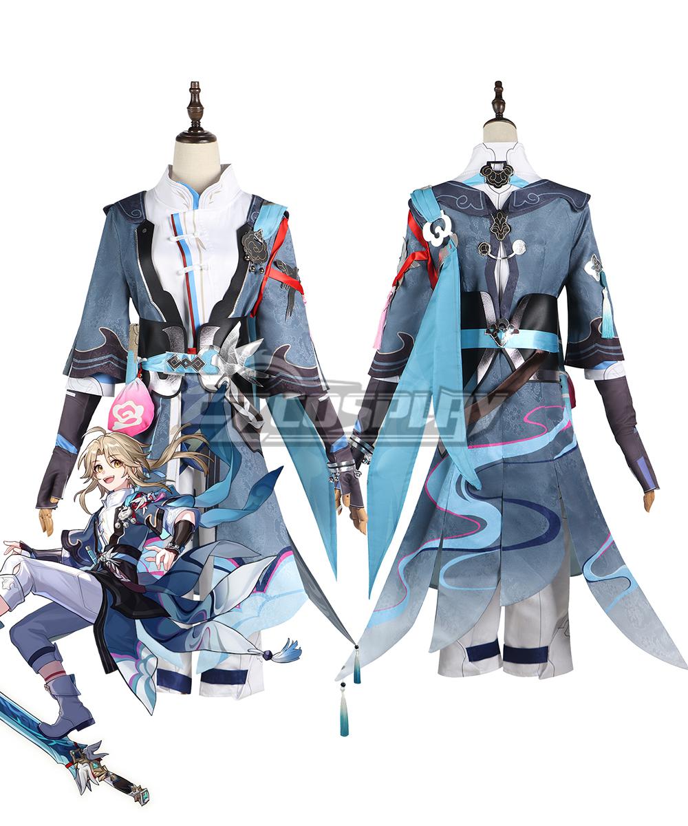 Honkai: Star Rail Yanqing Blue Cosplay Costume