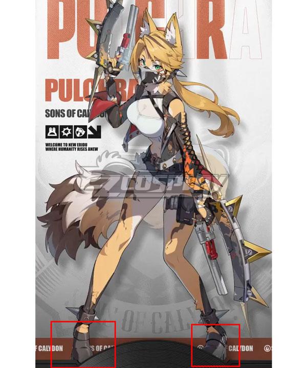 Zenless Zone Zero ZZZ Pulchra Fellini Cosplay Shoes