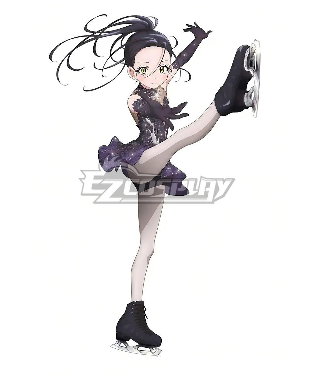 Medalist Hikaru Kamisaki Black Cosplay Costume