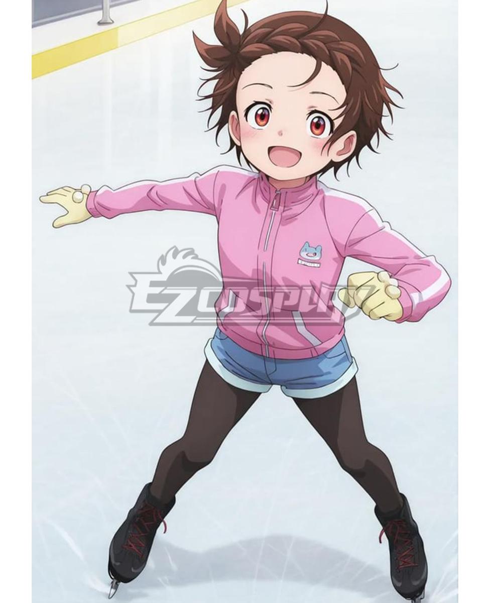 Medalist Yuitsuka Inori Pink Cosplay Costume