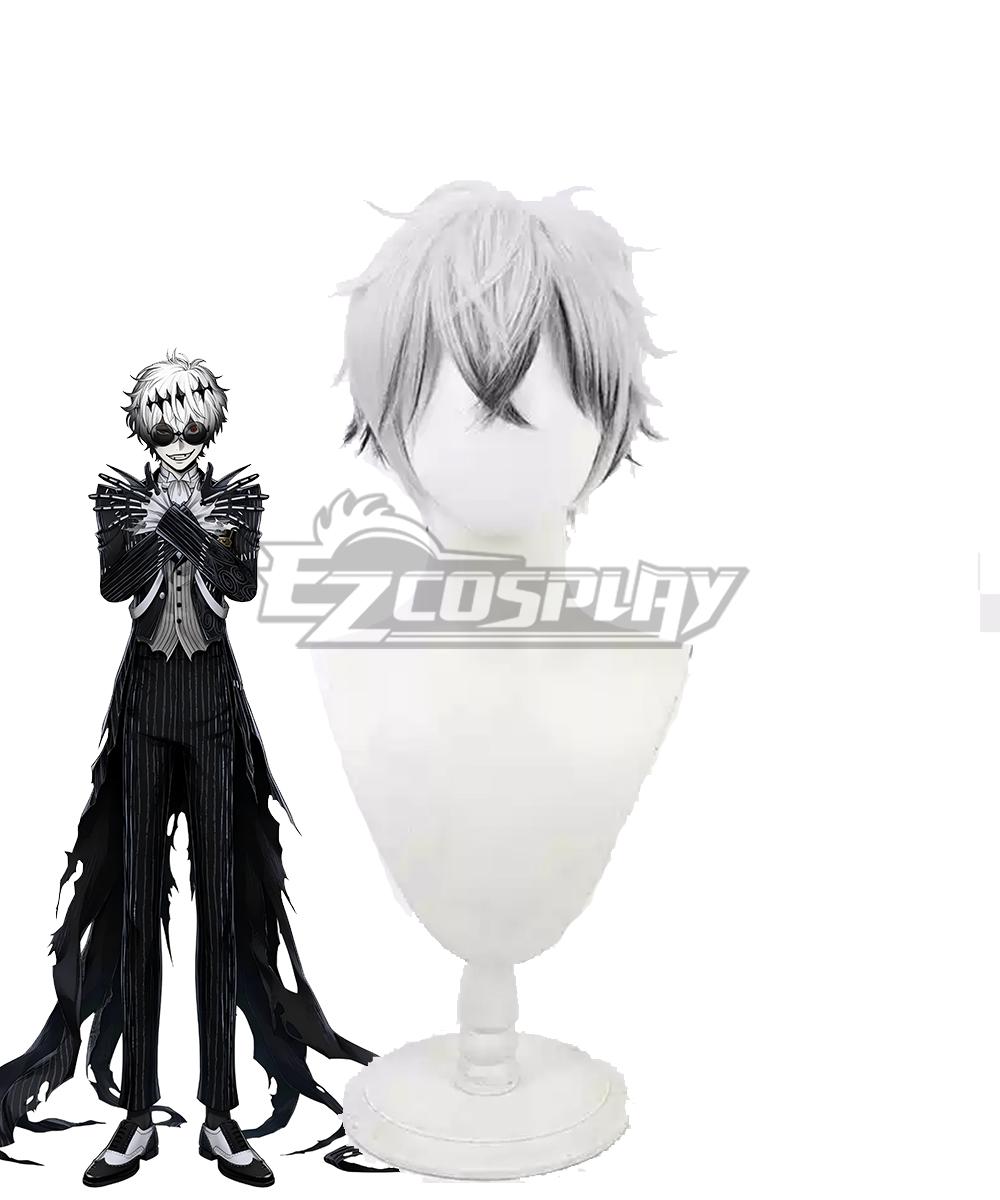 Disney Twisted Wonderland Skully J. Graves Cosplay Wig