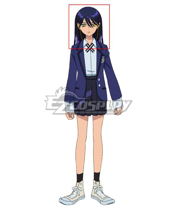 Mobile Suit Gundam GQuuuuuuX Nyaan Blue Cosplay Wig