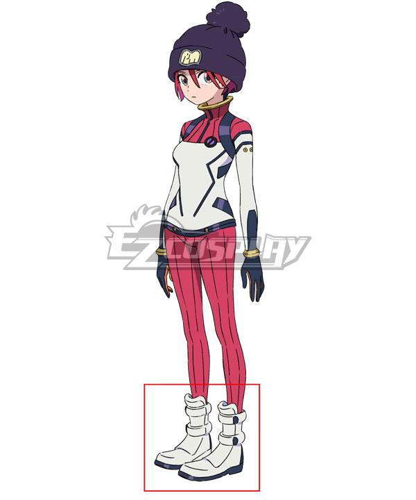 Mobile Suit Gundam GQuuuuuuX Amate Yuzuriha Machu Pilot Suit Cosplay Shoes