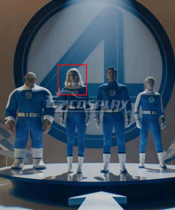 The Fantastic Four: First Steps Invisible Woman Sue Storm Golden Cosplay Wig