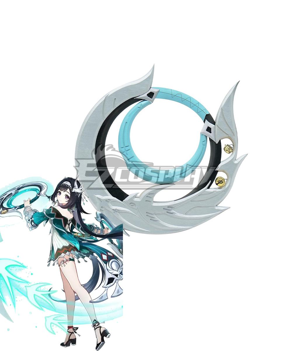 Genshin Impact Lanyan Handheld Weapon Cosplay Accessory Prop