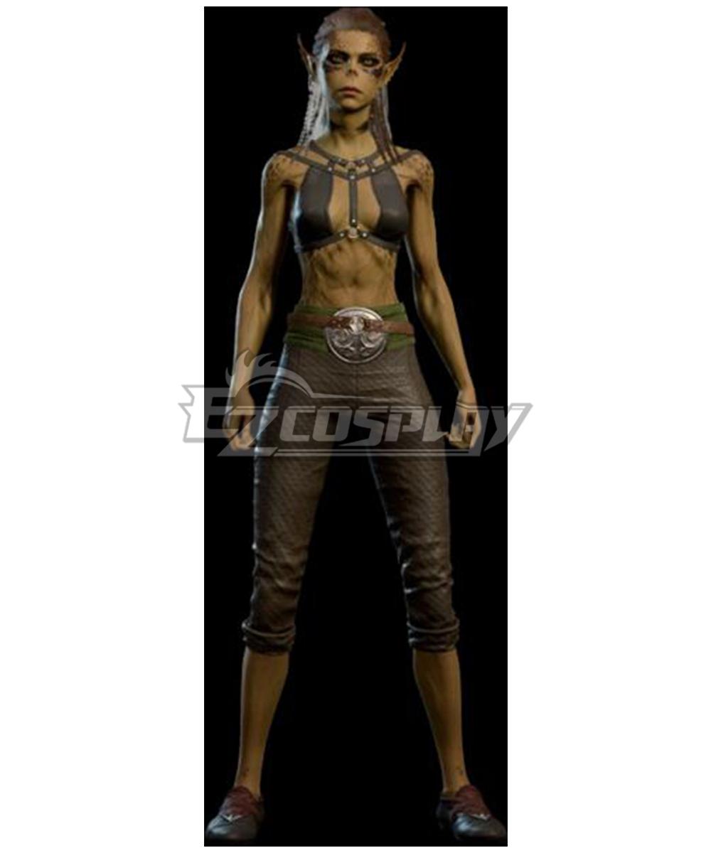 Baldur's Gate III BG3 Lae'zel Camp Cosplay Costume