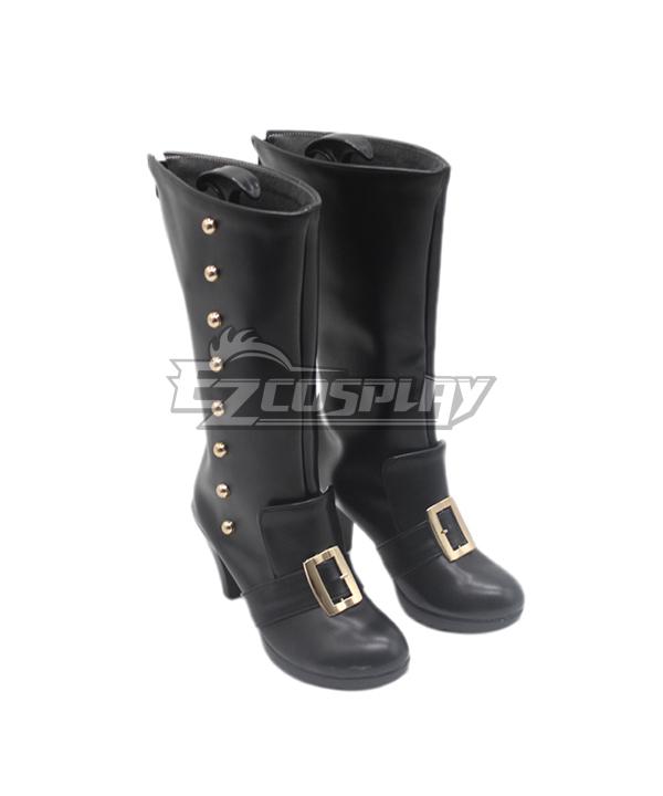 Black Butler Ciel Phantomhive Green Suit Black Shoes Cosplay Boots