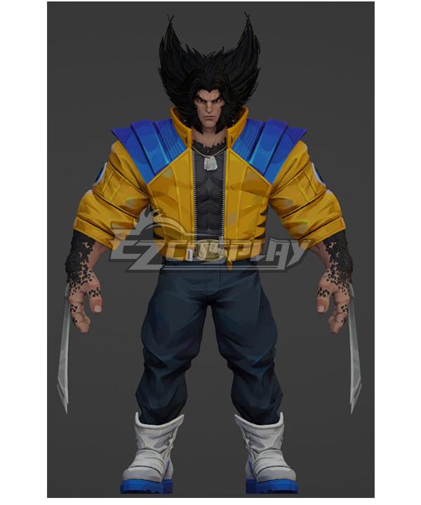Marvel Rivals Wolverine Enhanced Form Brown Cosplay Wig