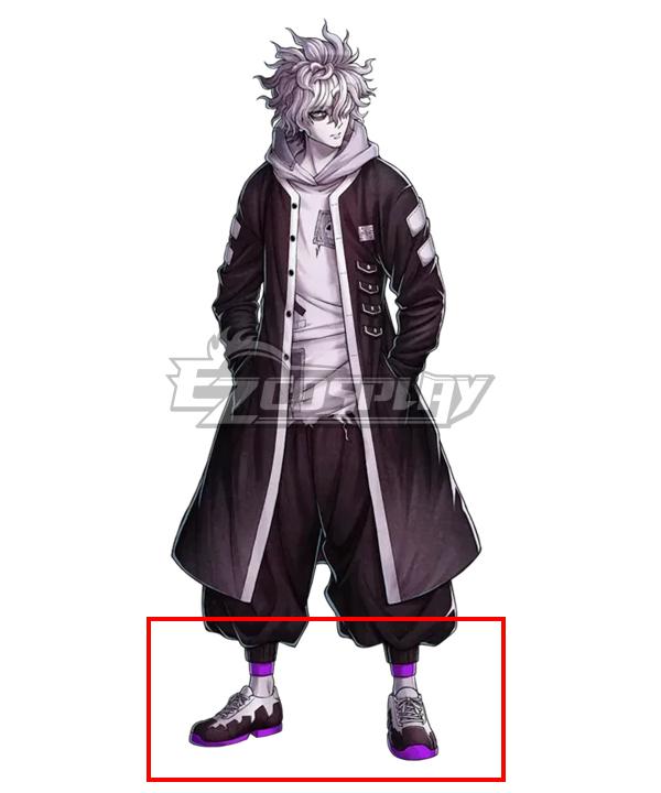 Tribe Nine Game Q Purple Cosplay Shoes