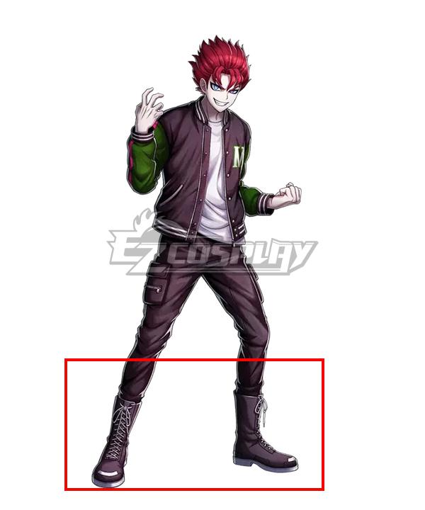 Tribe Nine Game Sui Yakumo Black Shoes Cosplay Boots