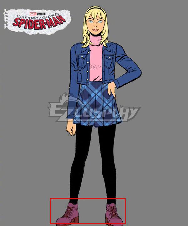 Your Friendly Neighborhood Spider-Man Gwen Stacy Cosplay Shoes