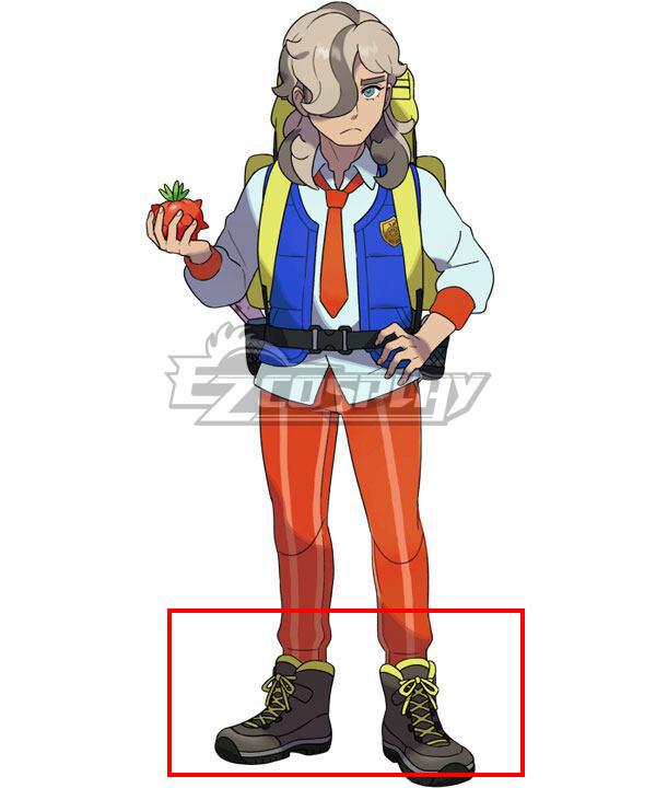 PM Scarlet and Violet Arven B Edition Black Cosplay Shoes