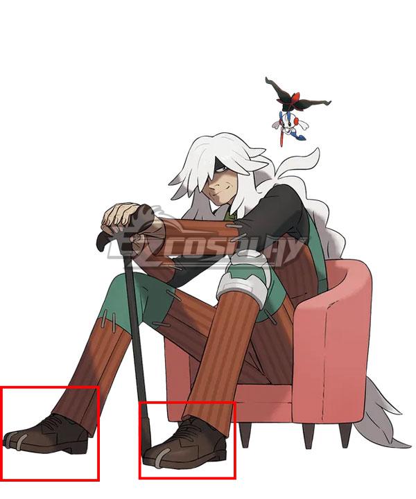 PM PM Legends: Z-A AZ Brown Cosplay Shoes